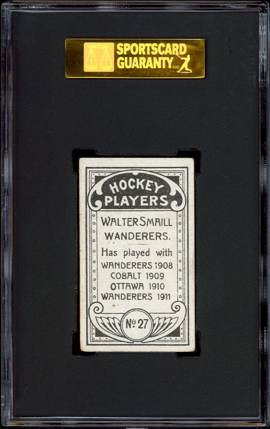 Back of card