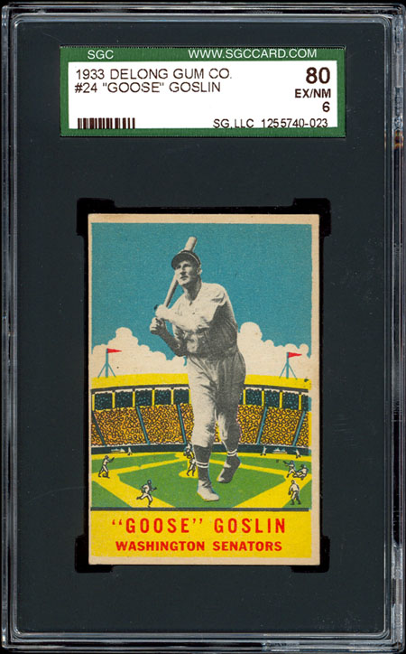 1933 DeLong 24 GOOSE Goslin SGC 80 EX NM