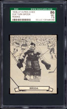 1936 37 O Pee Chee Series D #97 Turk Broda RC SGC 86  