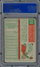 1959 Topps #370 Pete Runnels PSA 9 Low Population  