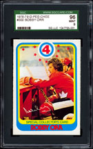 1978 79 O Pee Chee #300 Bobby Orr SGC 96 MINT  